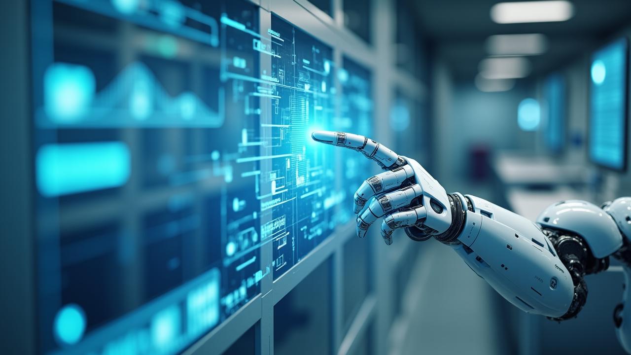 Interfață de control robot AI avansat